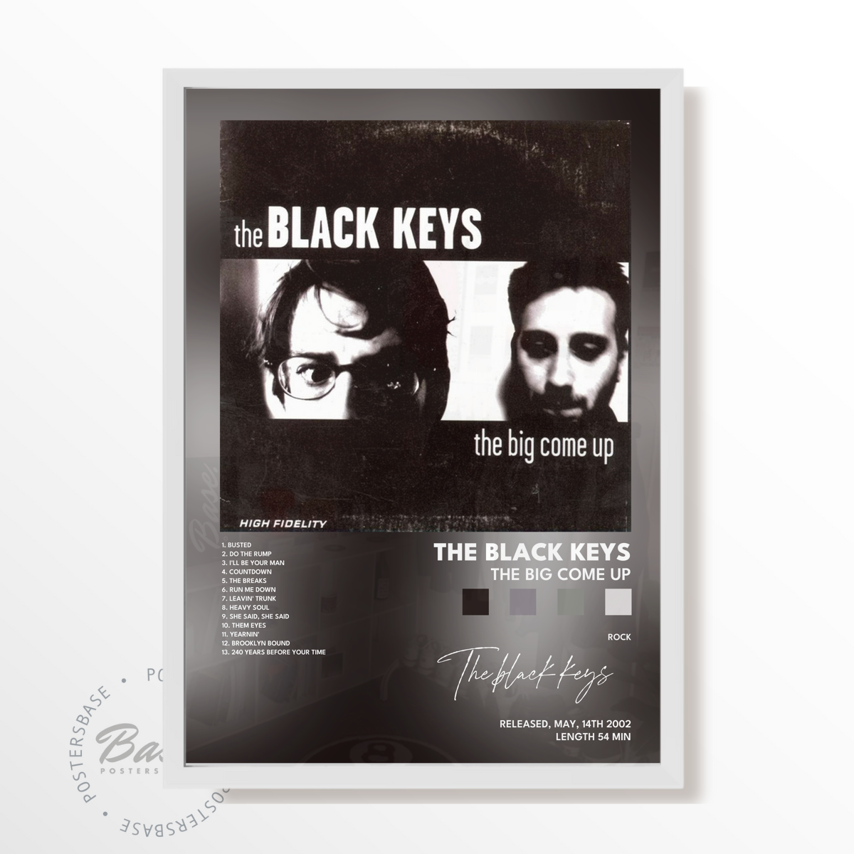 the black keys The Big Come Up poster