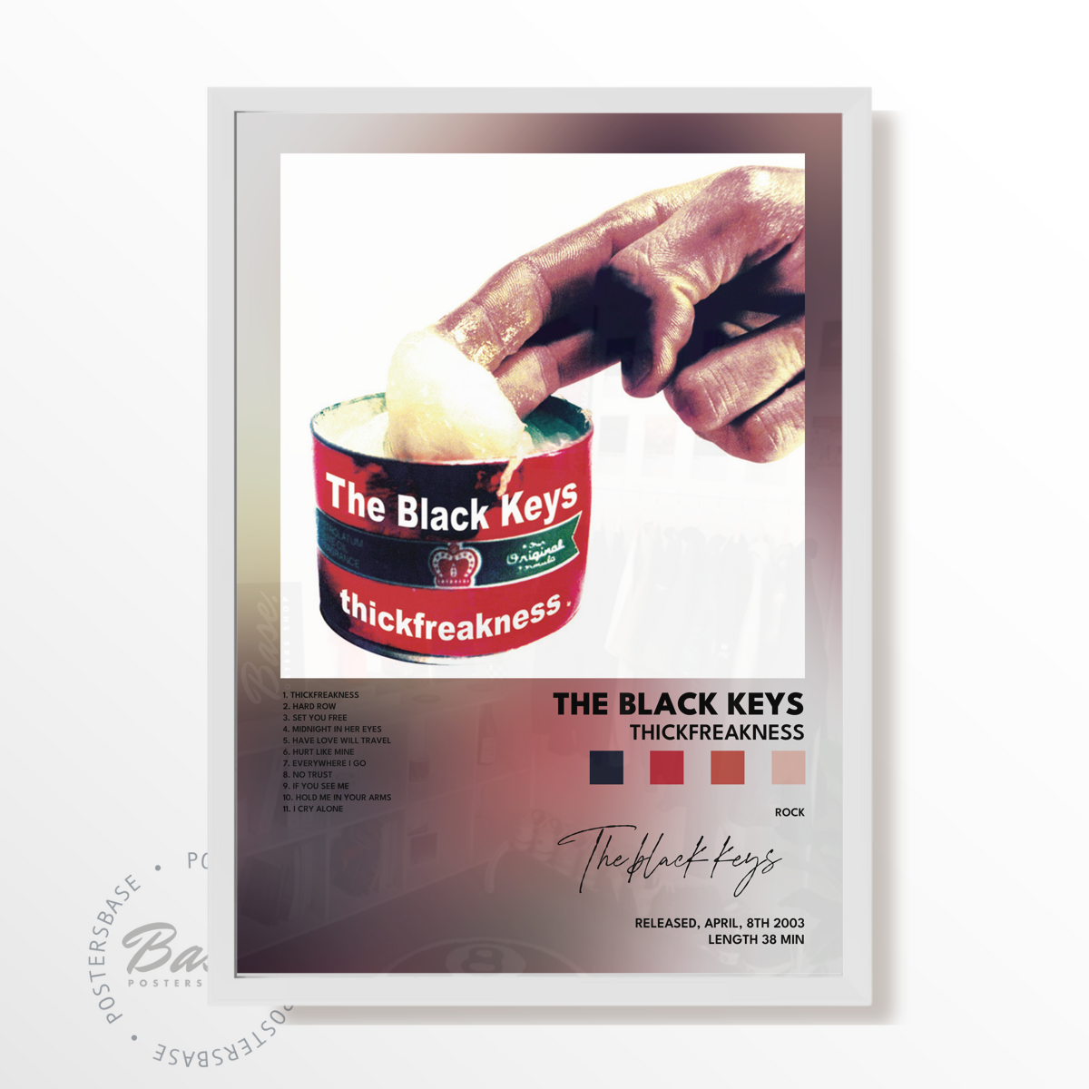 the black keys Thickfreakness poster