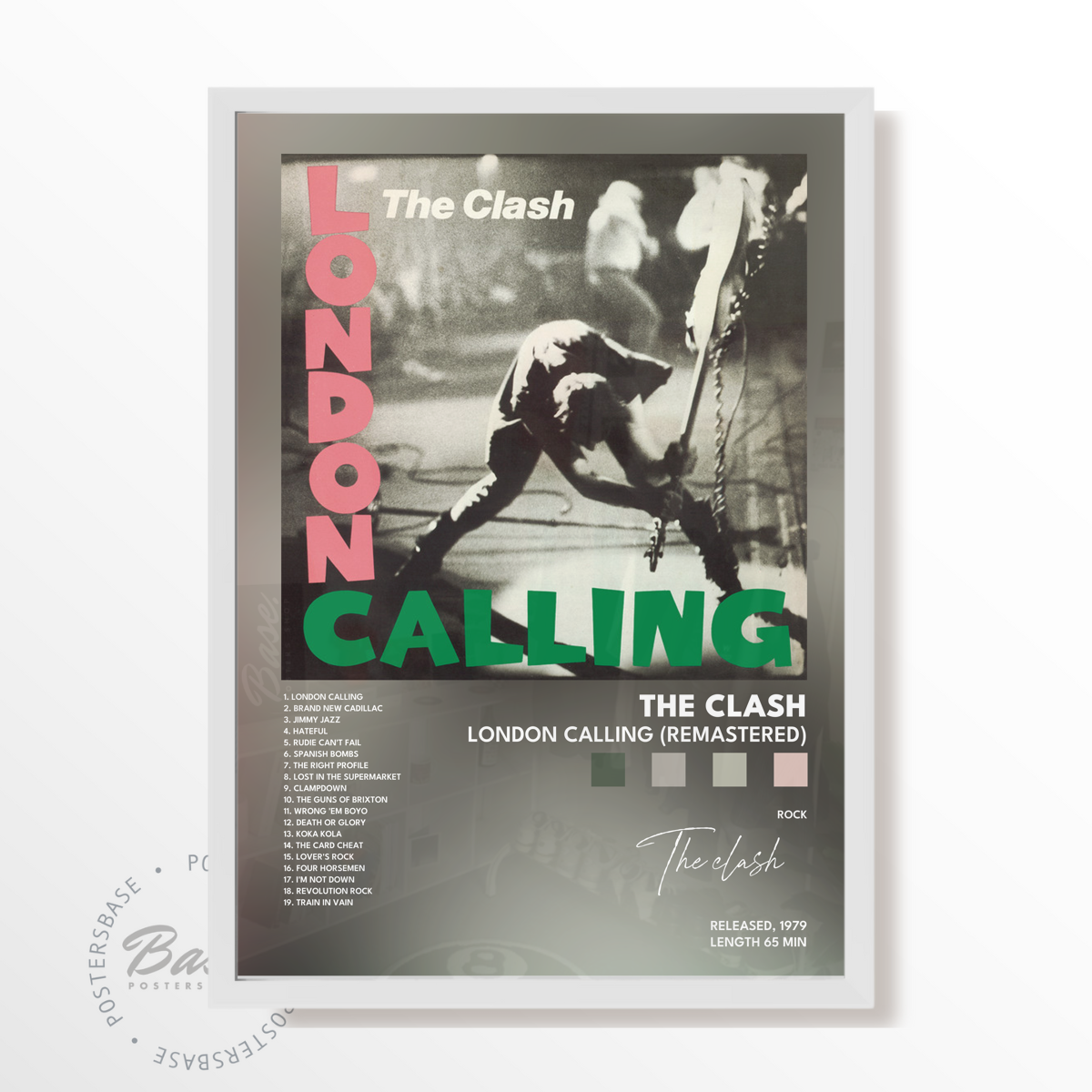 the clash London Calling Remastered poster