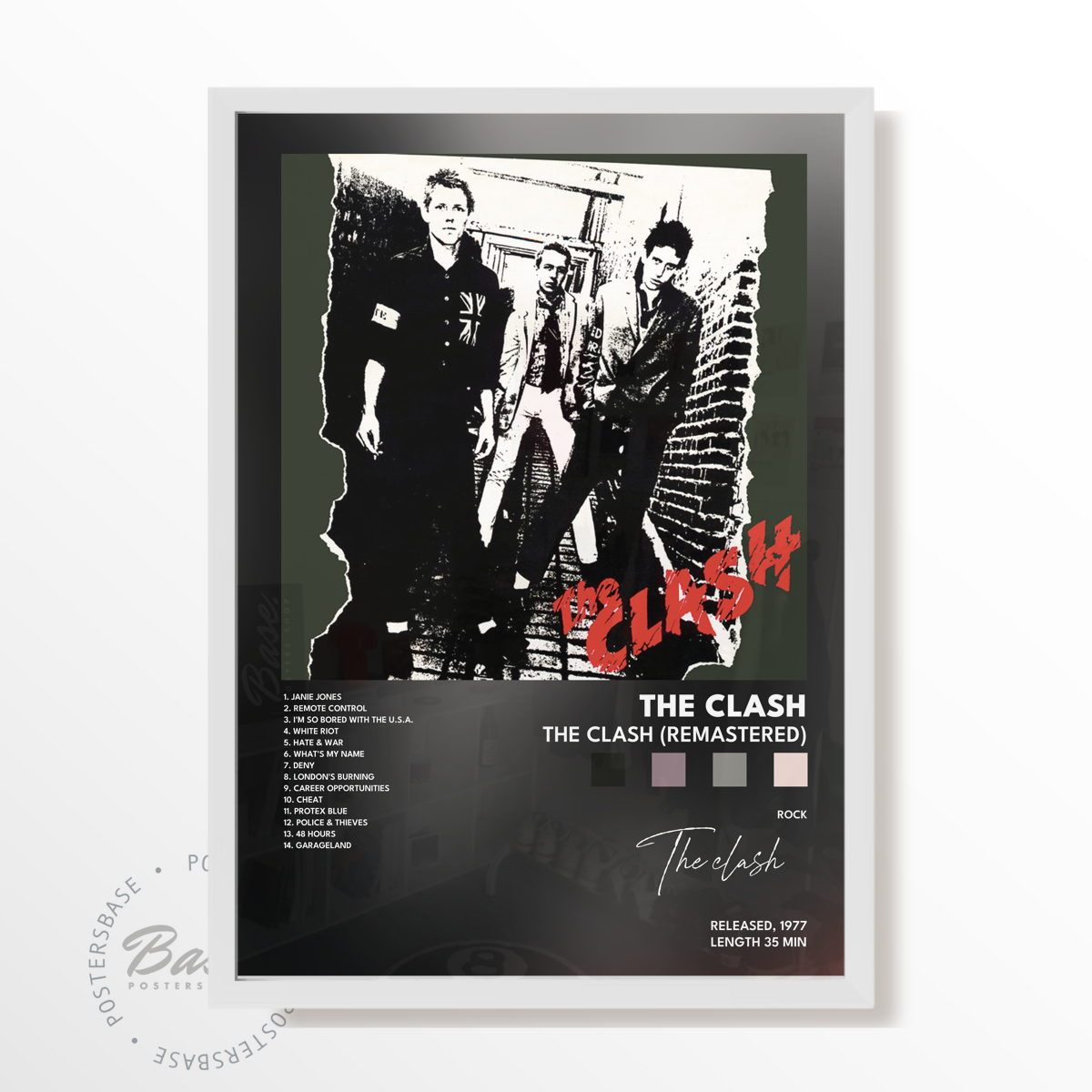 the clash The Clash Remastered poster