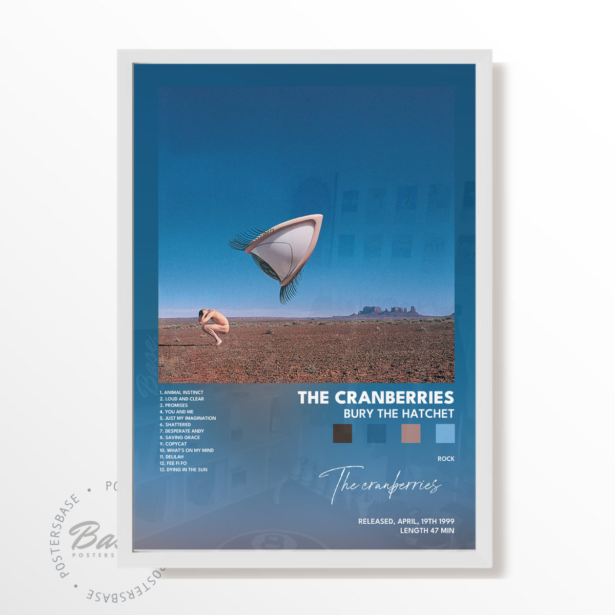 the cranberries Bury The Hatchet poster