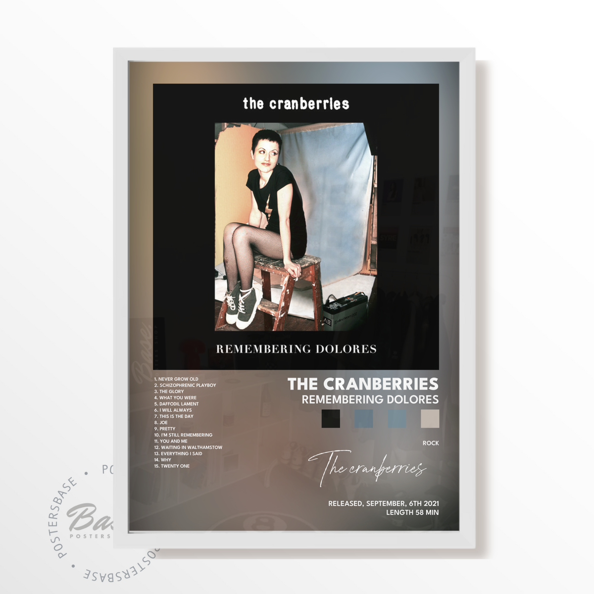 the cranberries Remembering Dolores poster