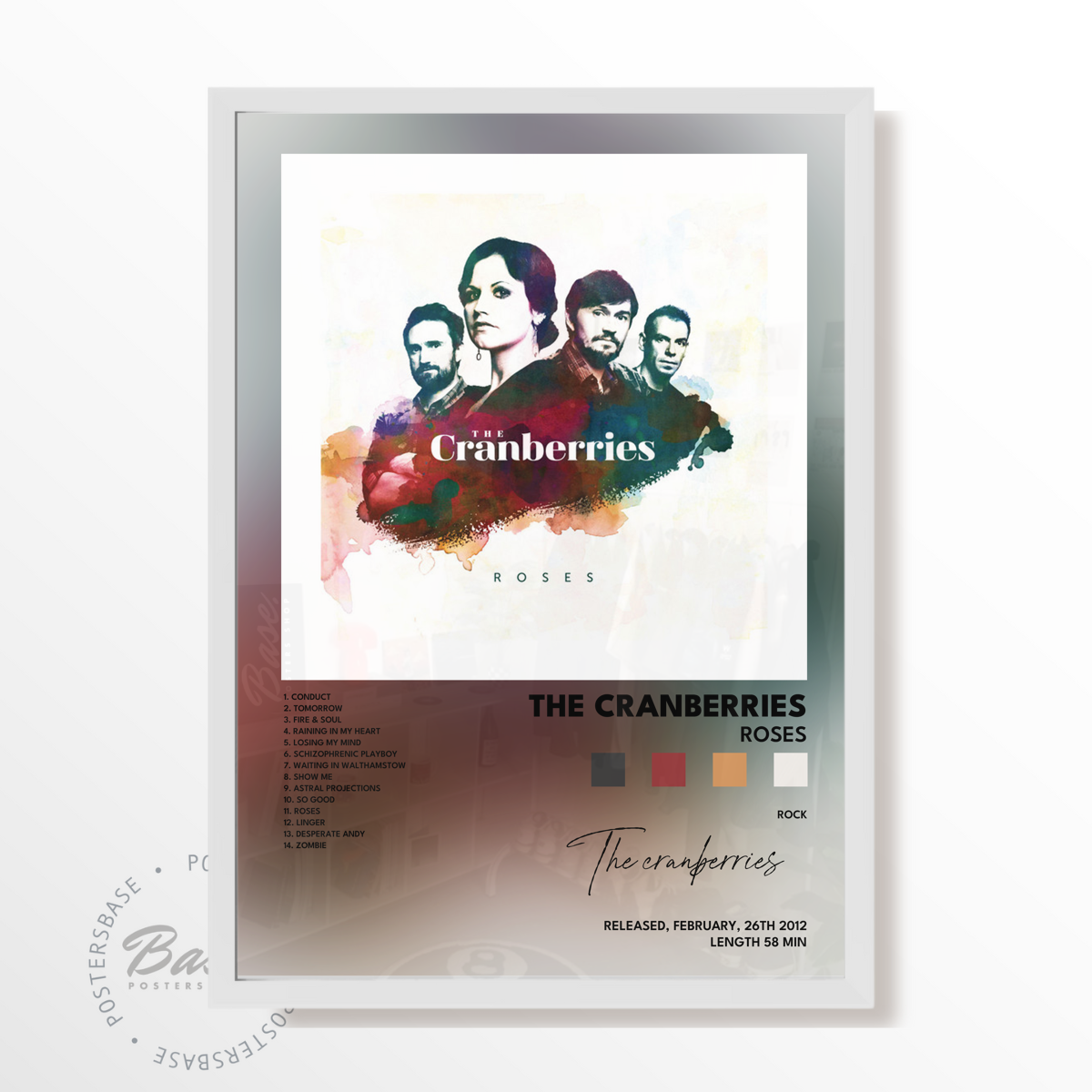 the cranberries Roses poster