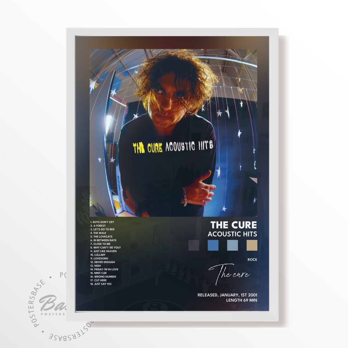 the cure Acoustic Hits poster