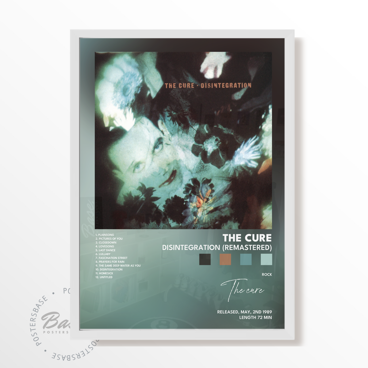 the cure Disintegration Remastered poster