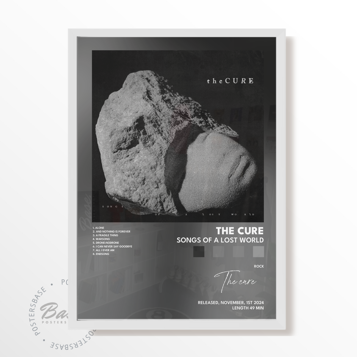 the cure Songs Of A Lost World poster