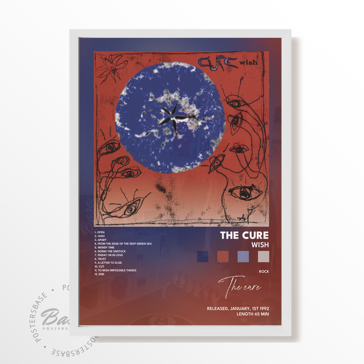 the cure Wish poster