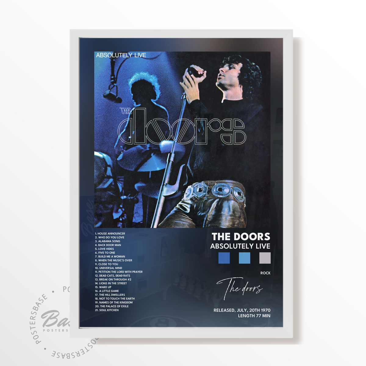 the doors Absolutely Live poster