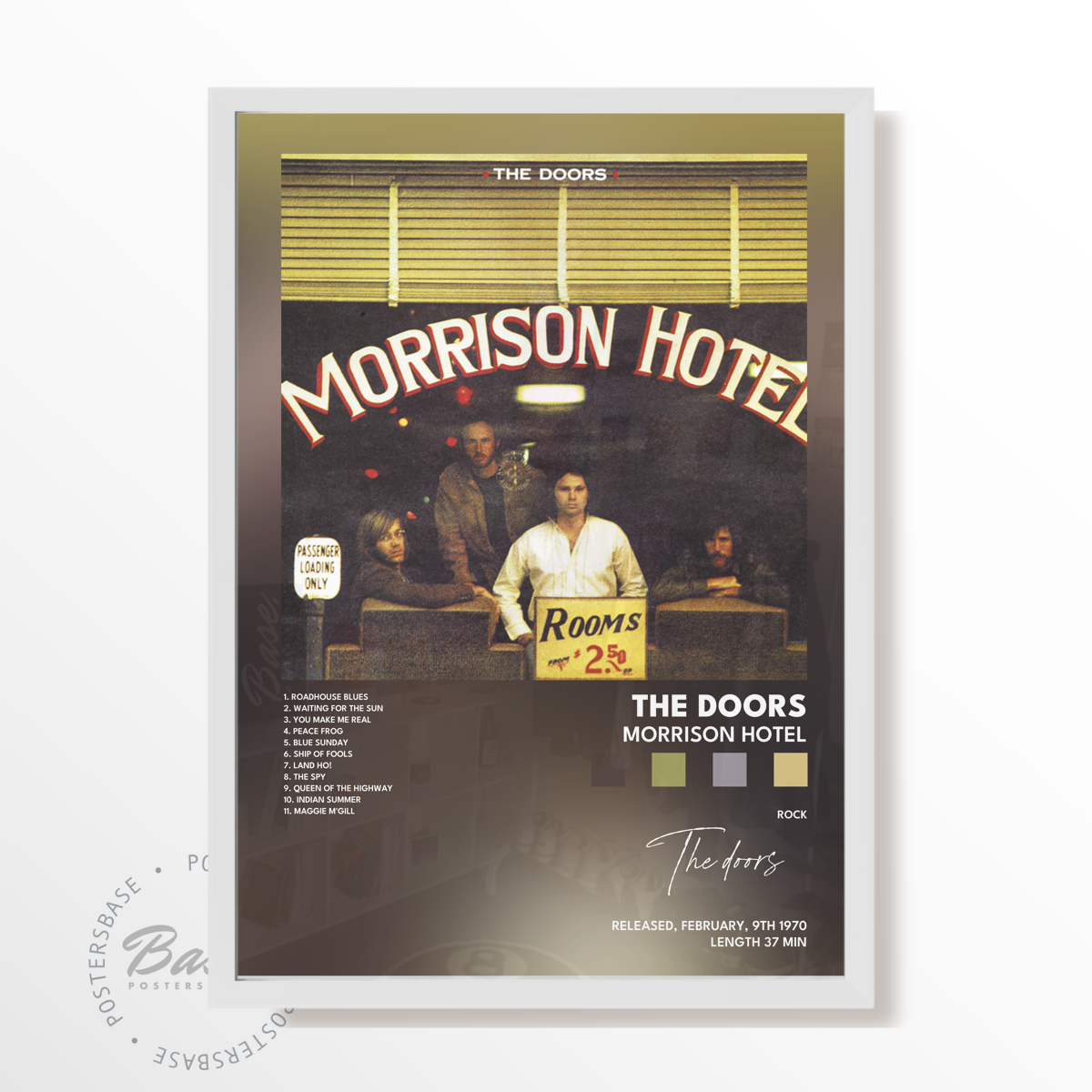 the doors Morrison Hotel poster