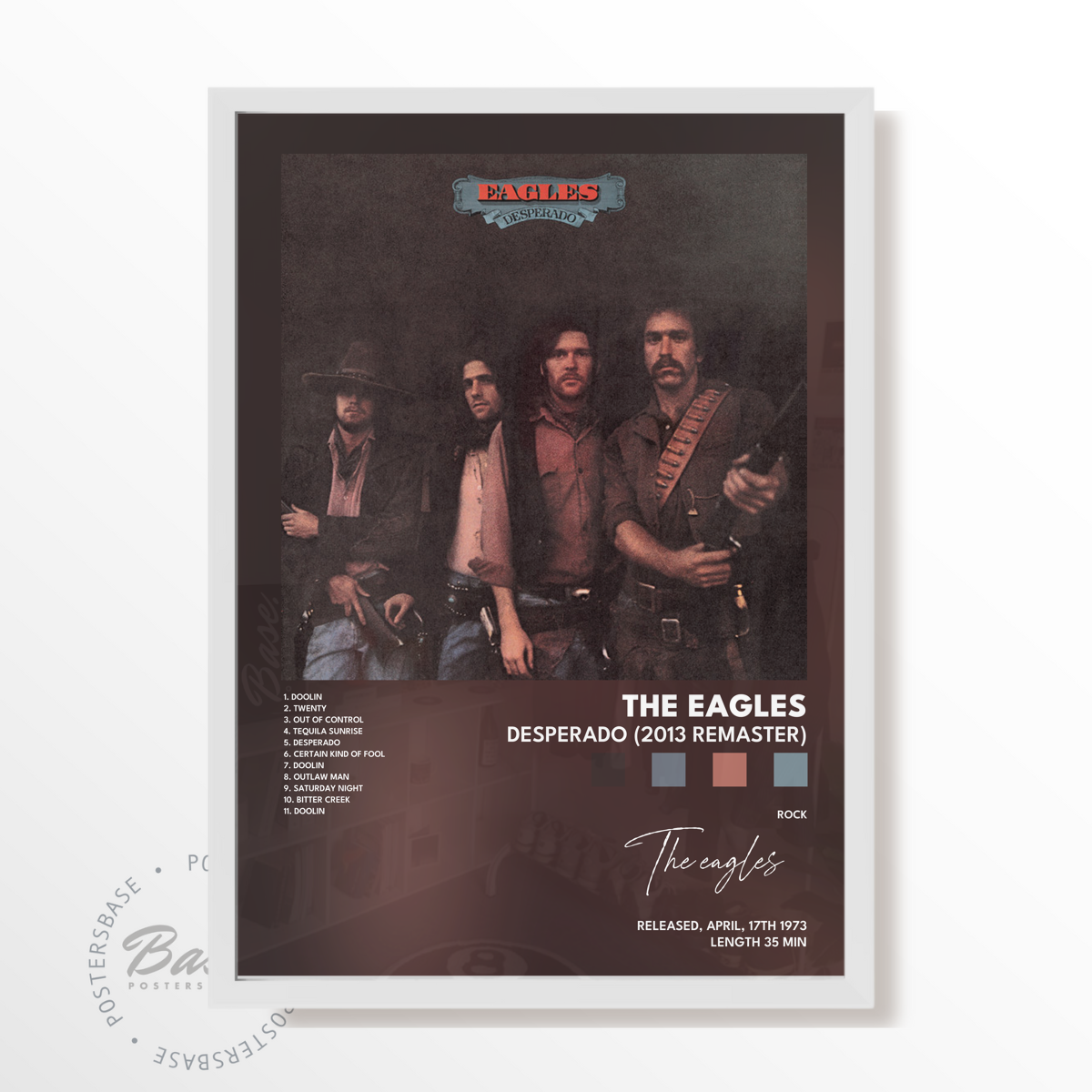 the eagles Desperado 2013 Remaster poster