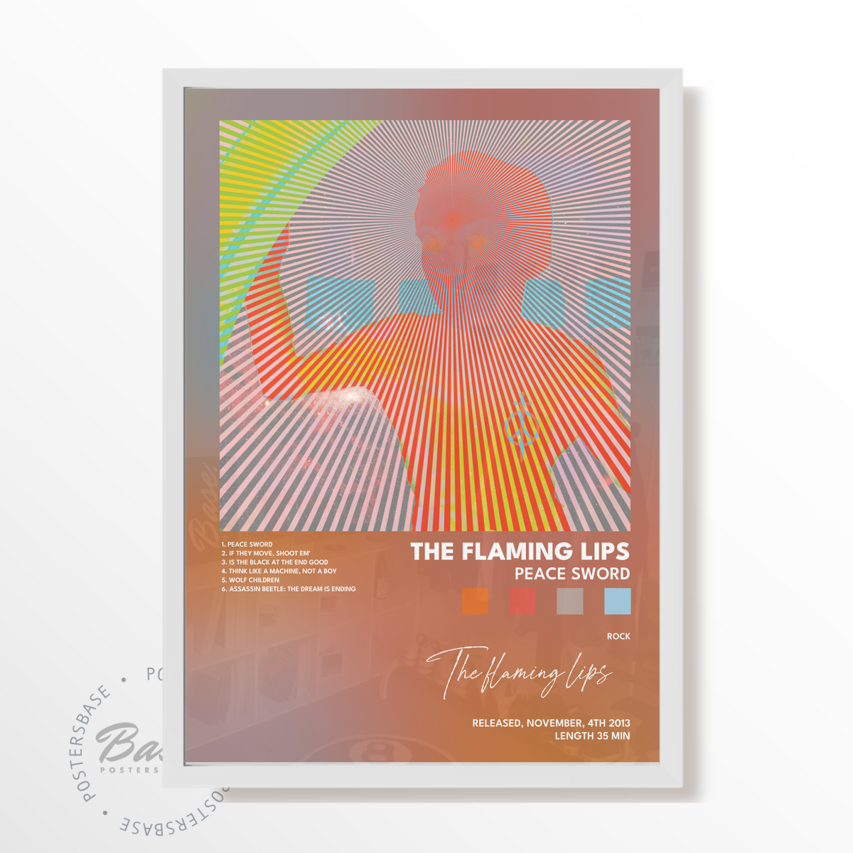 the flaming lips Peace Sword poster