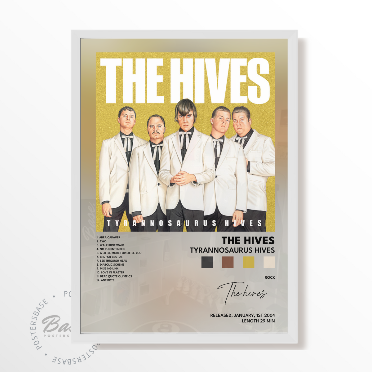 the hives Tyrannosaurus Hives poster