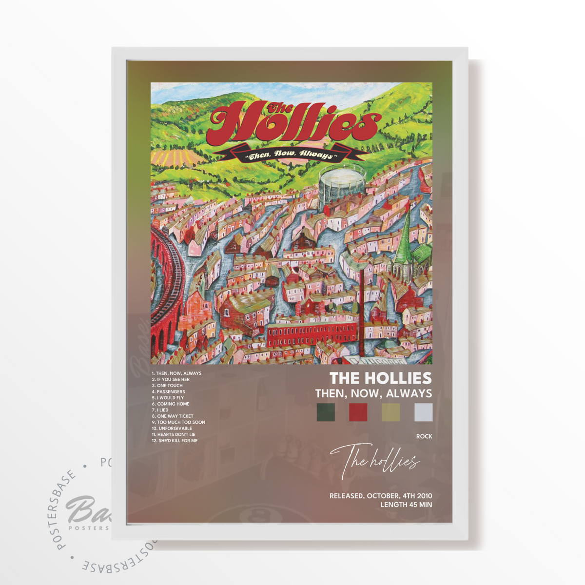 the hollies Then Now Always poster