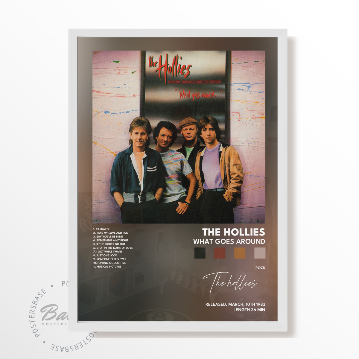 the hollies What Goes Around poster