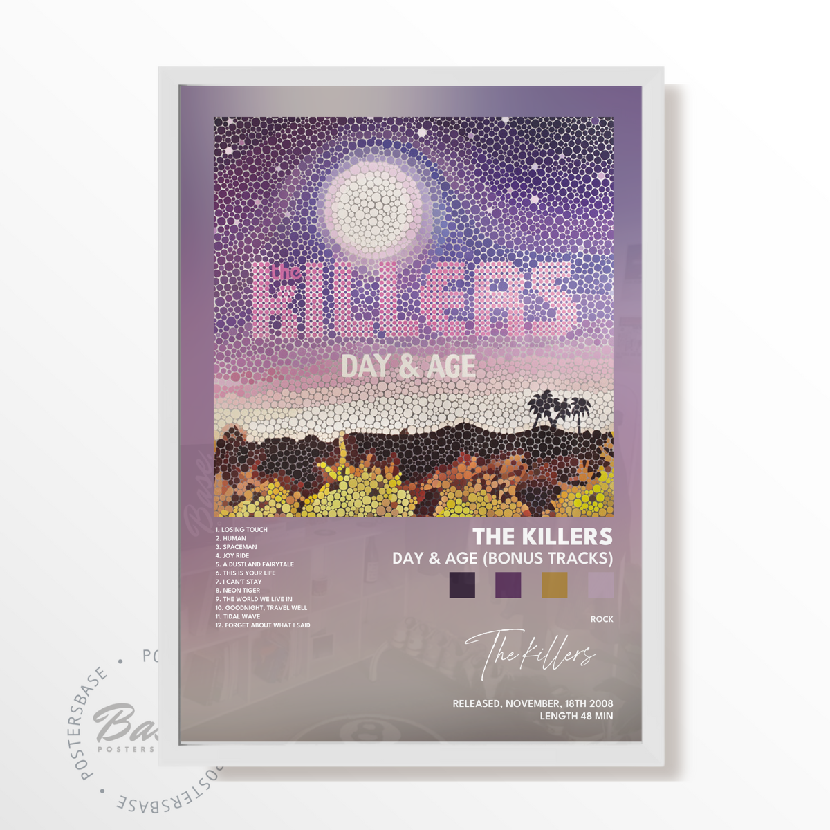 the killers Day  Age Bonus Tracks poster