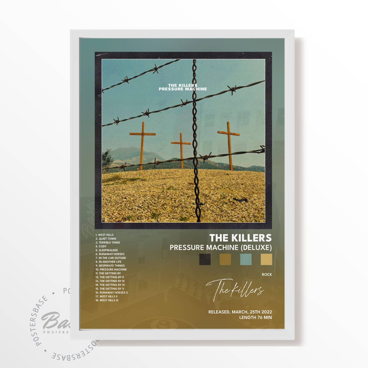 the killers Pressure Machine Deluxe poster