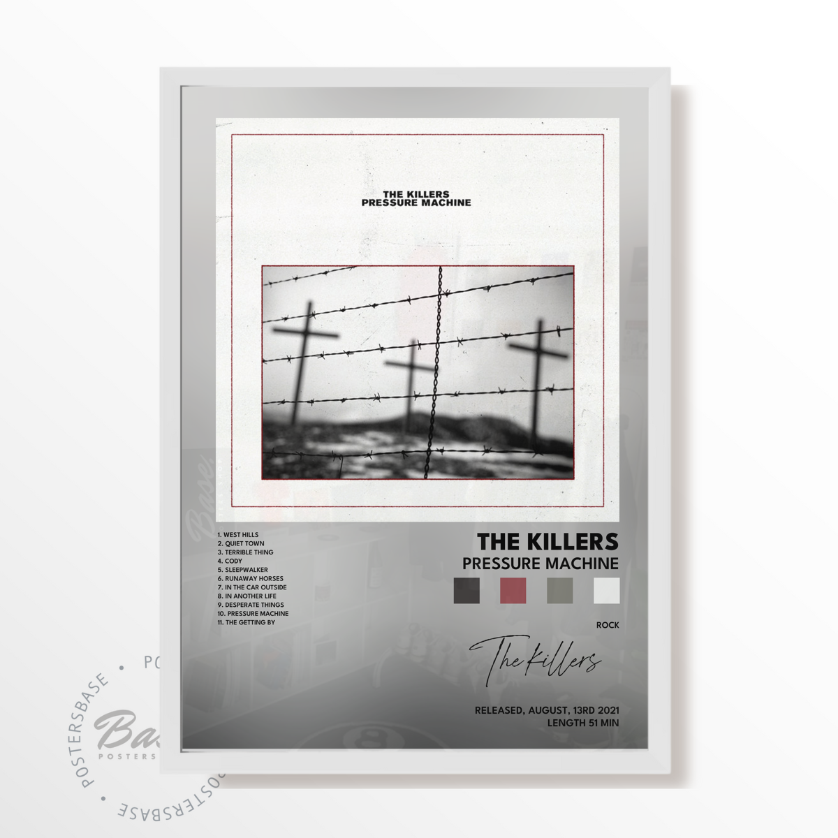 the killers Pressure Machine poster