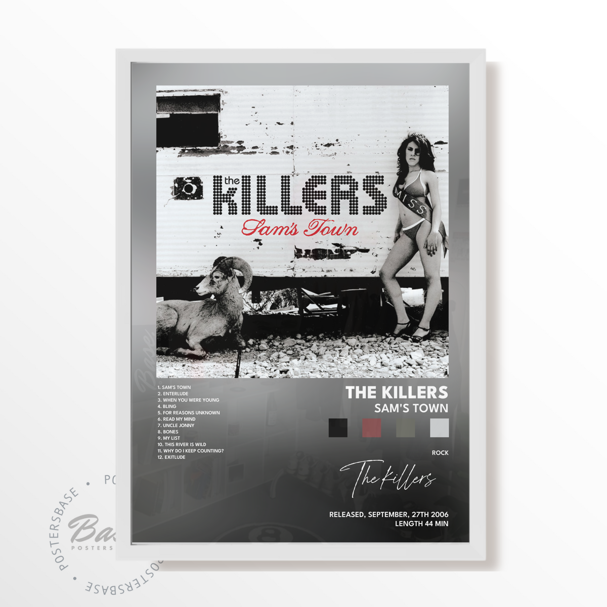 the killers Sams Town poster