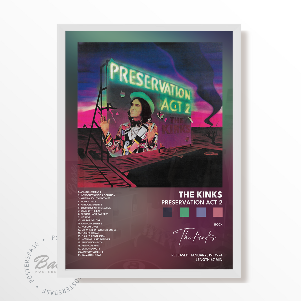 the kinks Preservation Act 2 poster