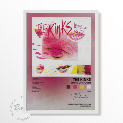 the kinks Word of Mouth poster