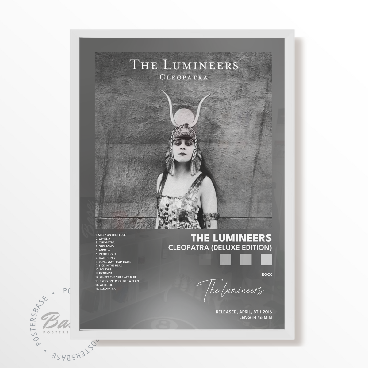 the lumineers Cleopatra Deluxe Edition poster