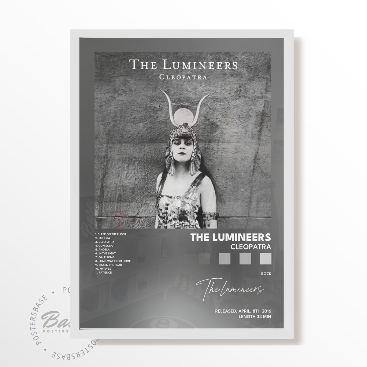 the lumineers Cleopatra poster