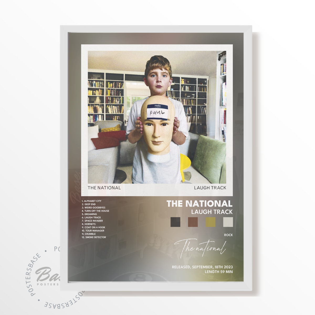 the national Laugh Track poster