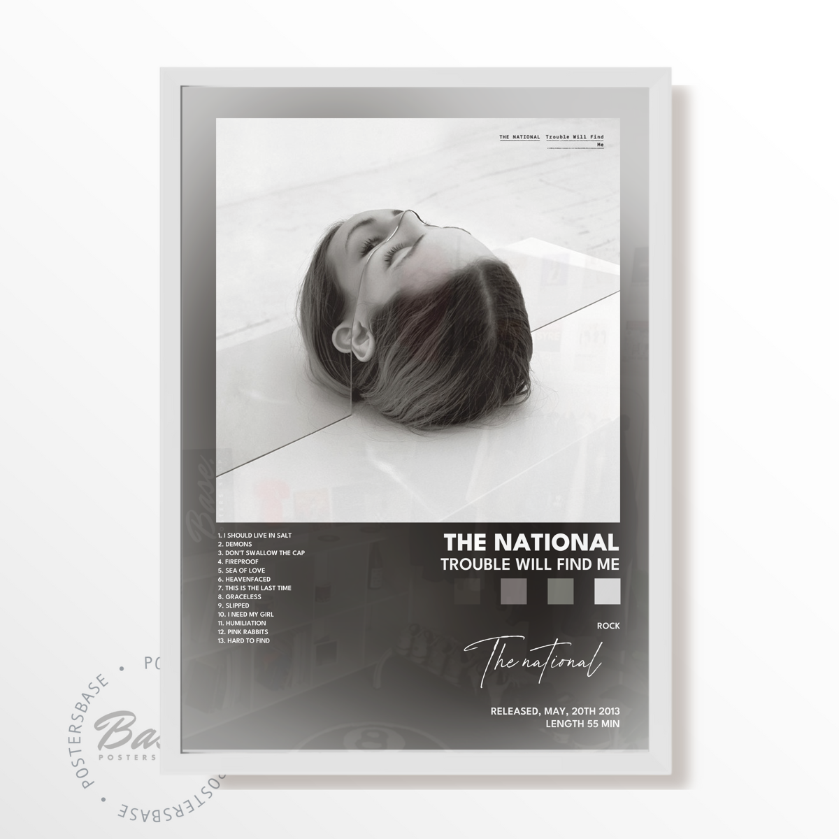 the national Trouble Will Find Me poster