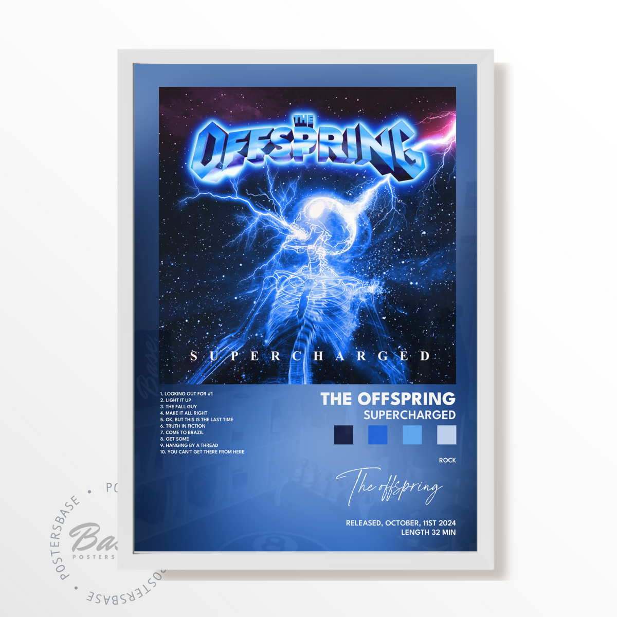 the offspring SUPERCHARGED poster