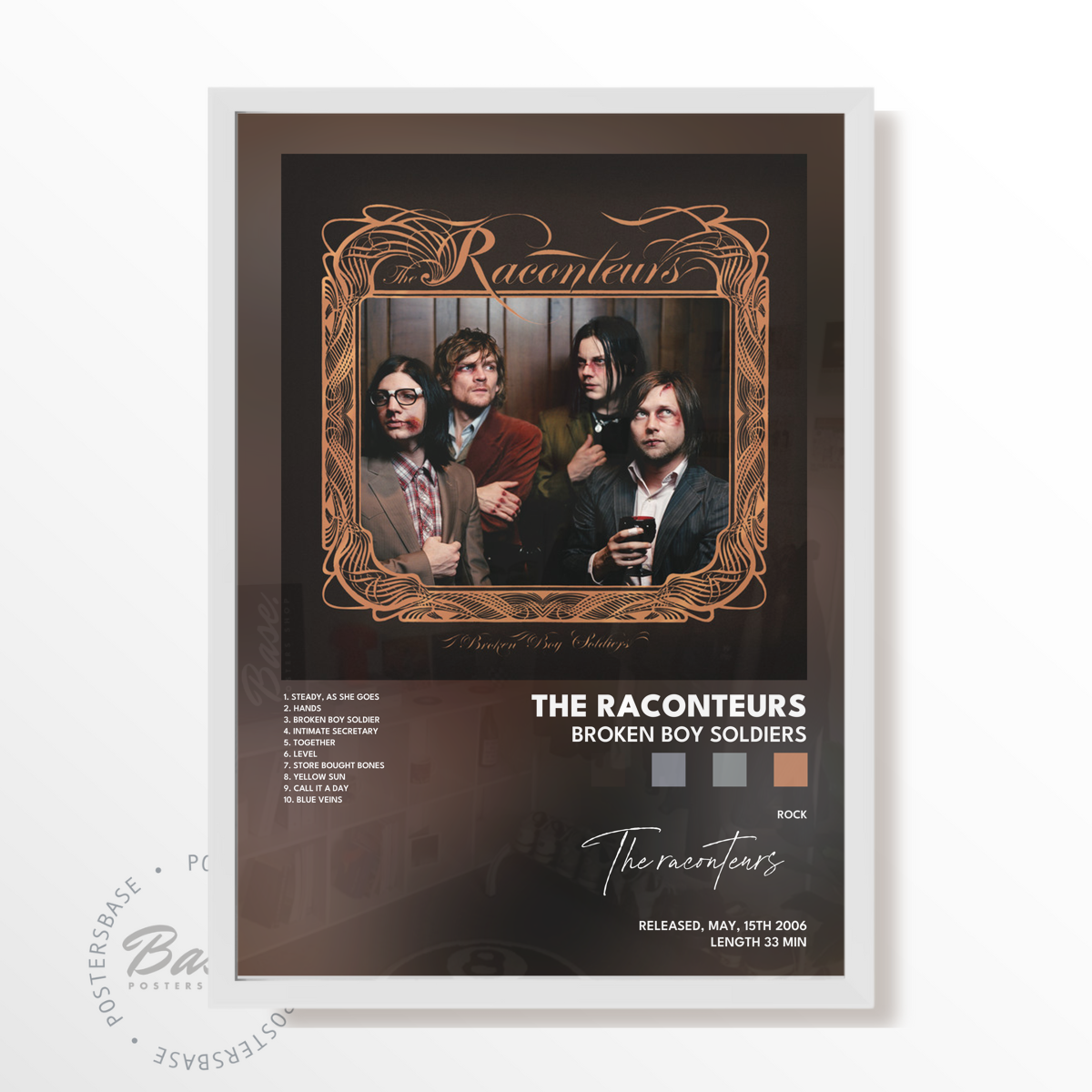 the raconteurs Broken Boy Soldiers poster