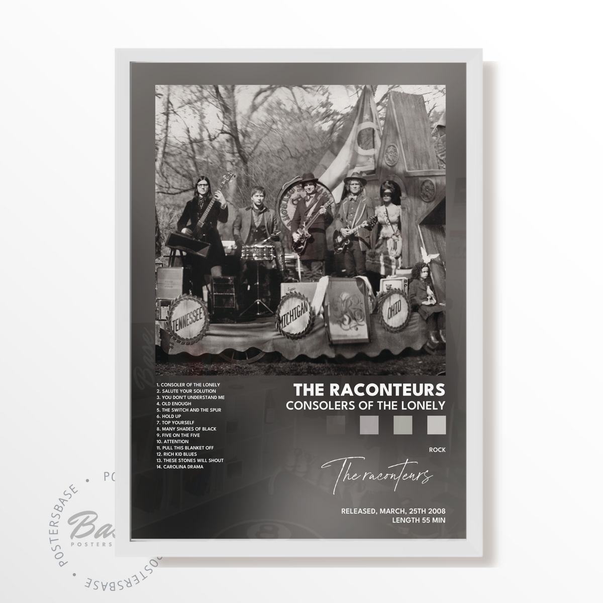 the raconteurs Consolers of the Lonely poster