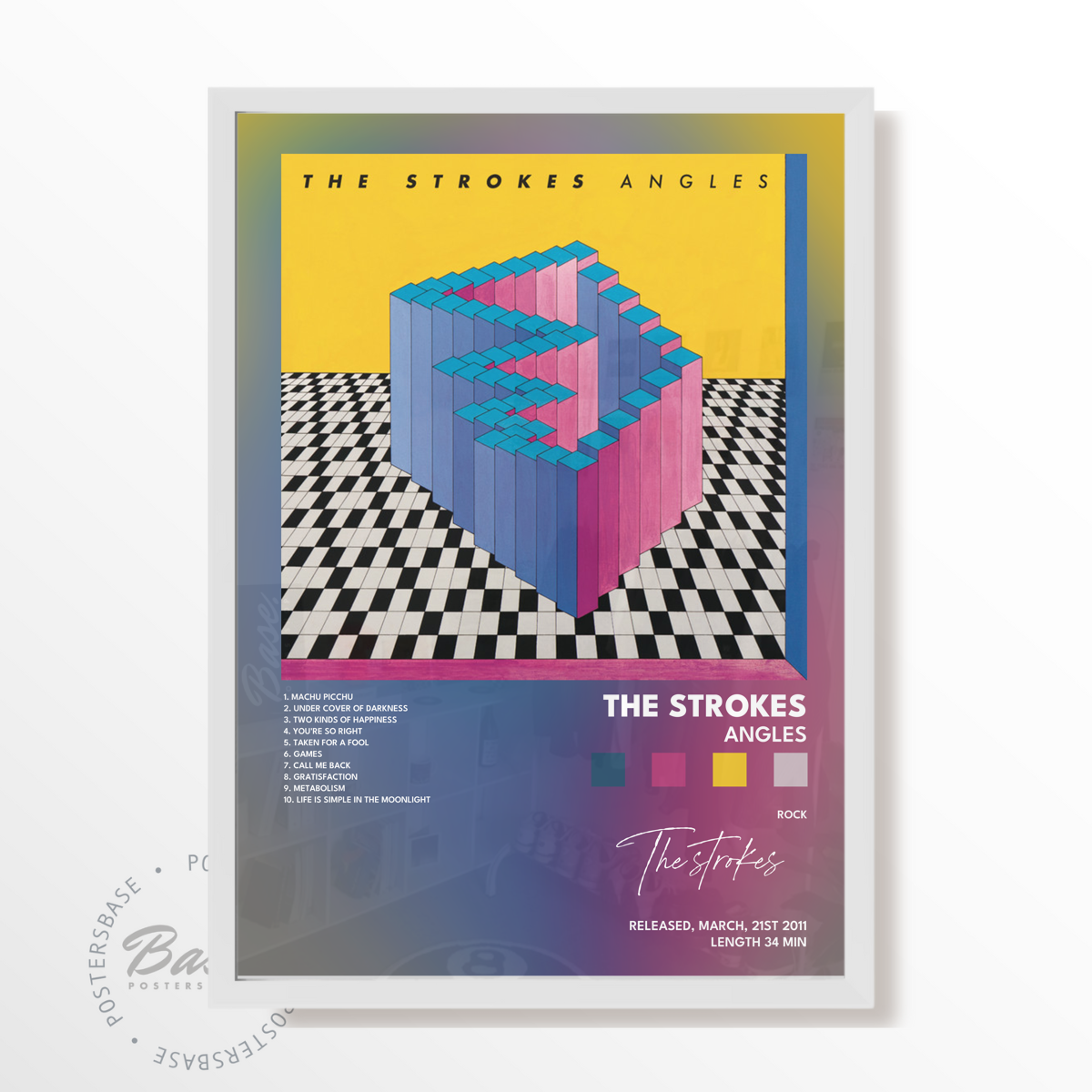 the strokes Angles poster