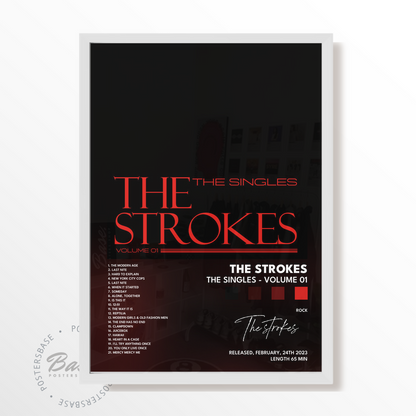 the strokes The Singles   Volume 01 poster
