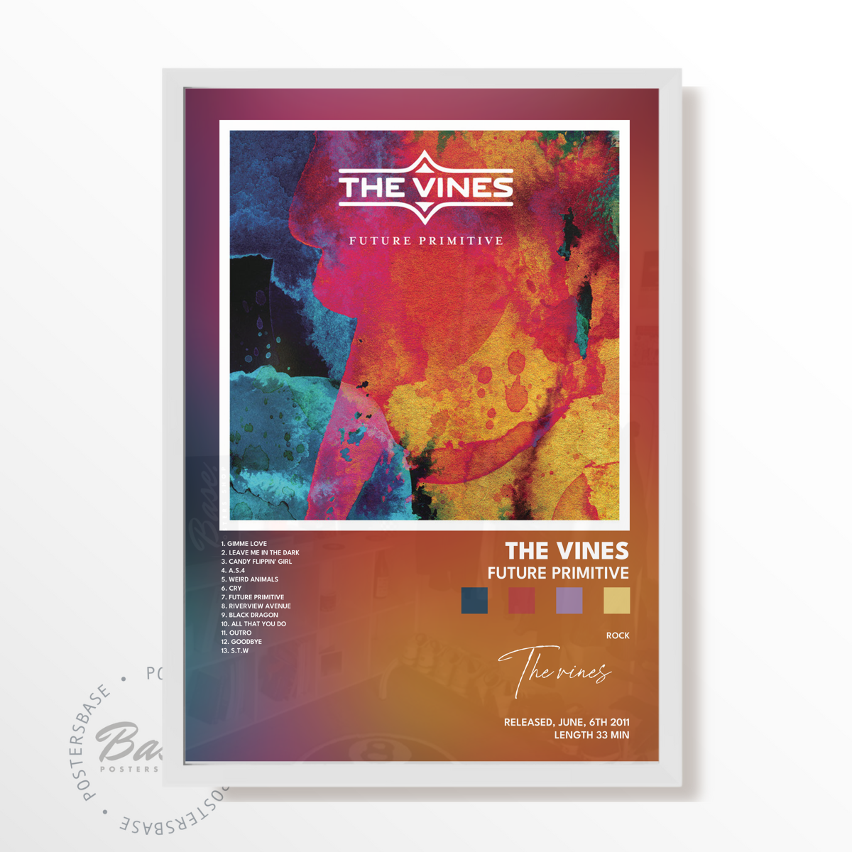 the vines Future Primitive poster