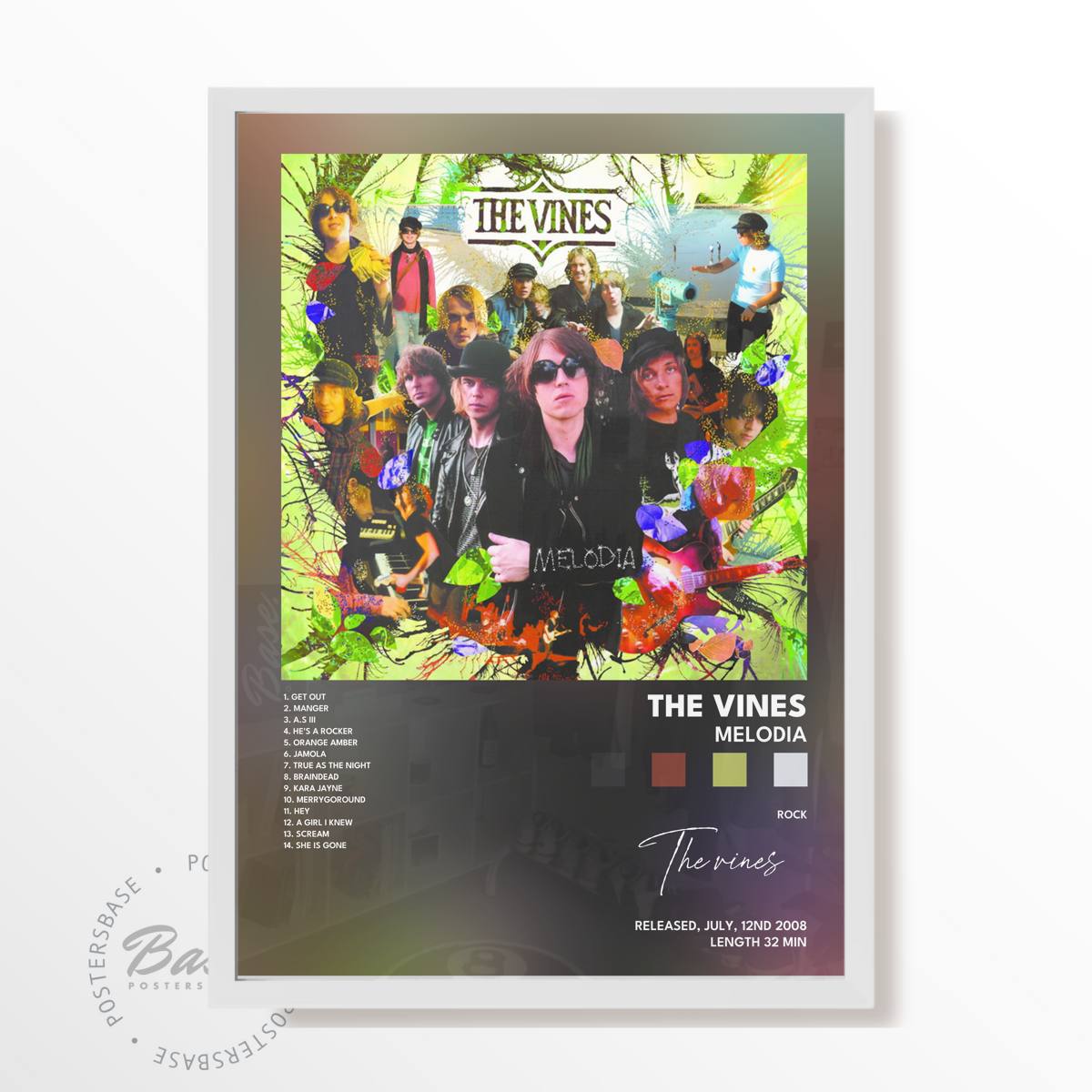 the vines Melodia poster