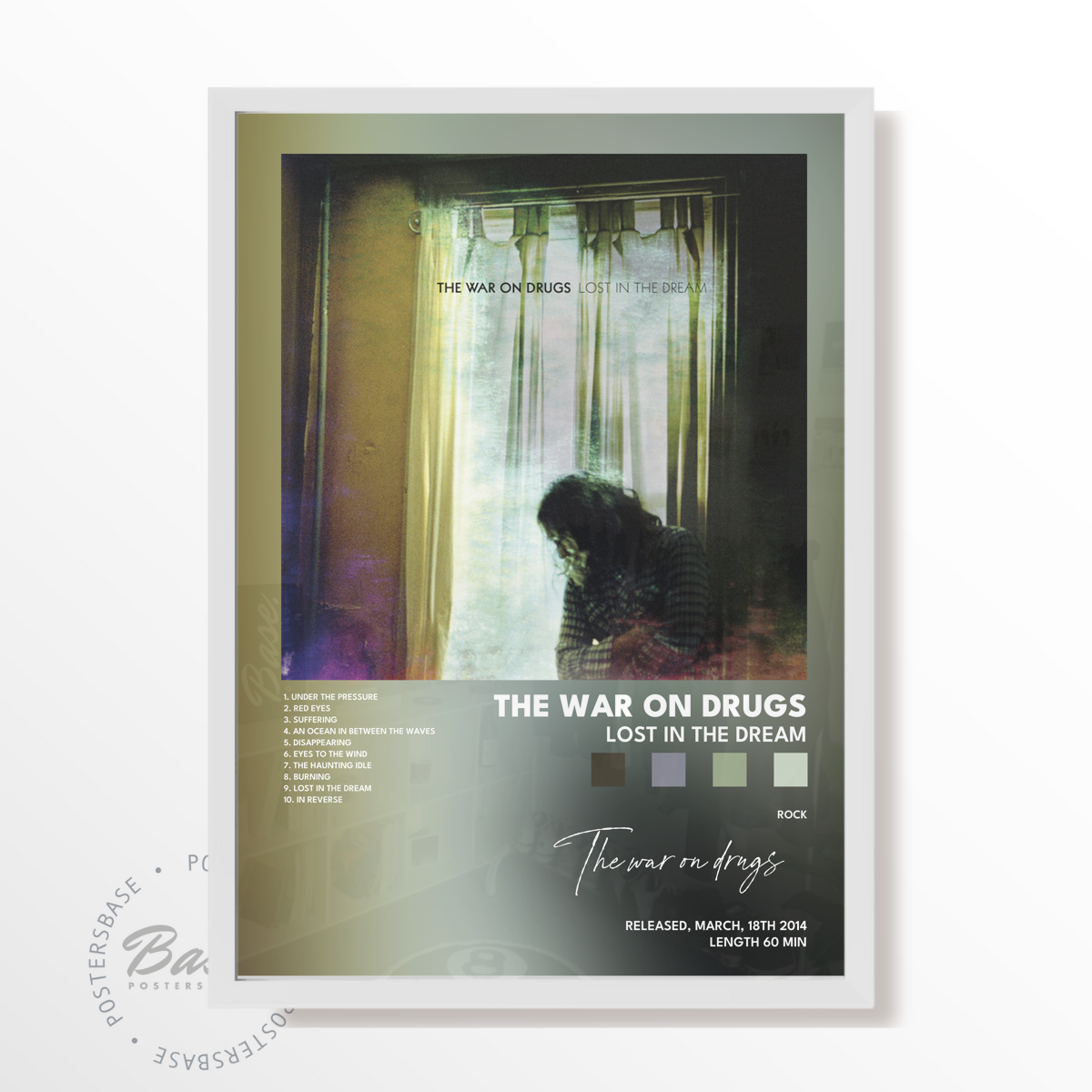 the war on drugs Lost In The Dream poster