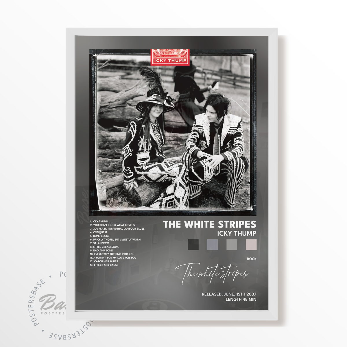 the white stripes Icky Thump poster