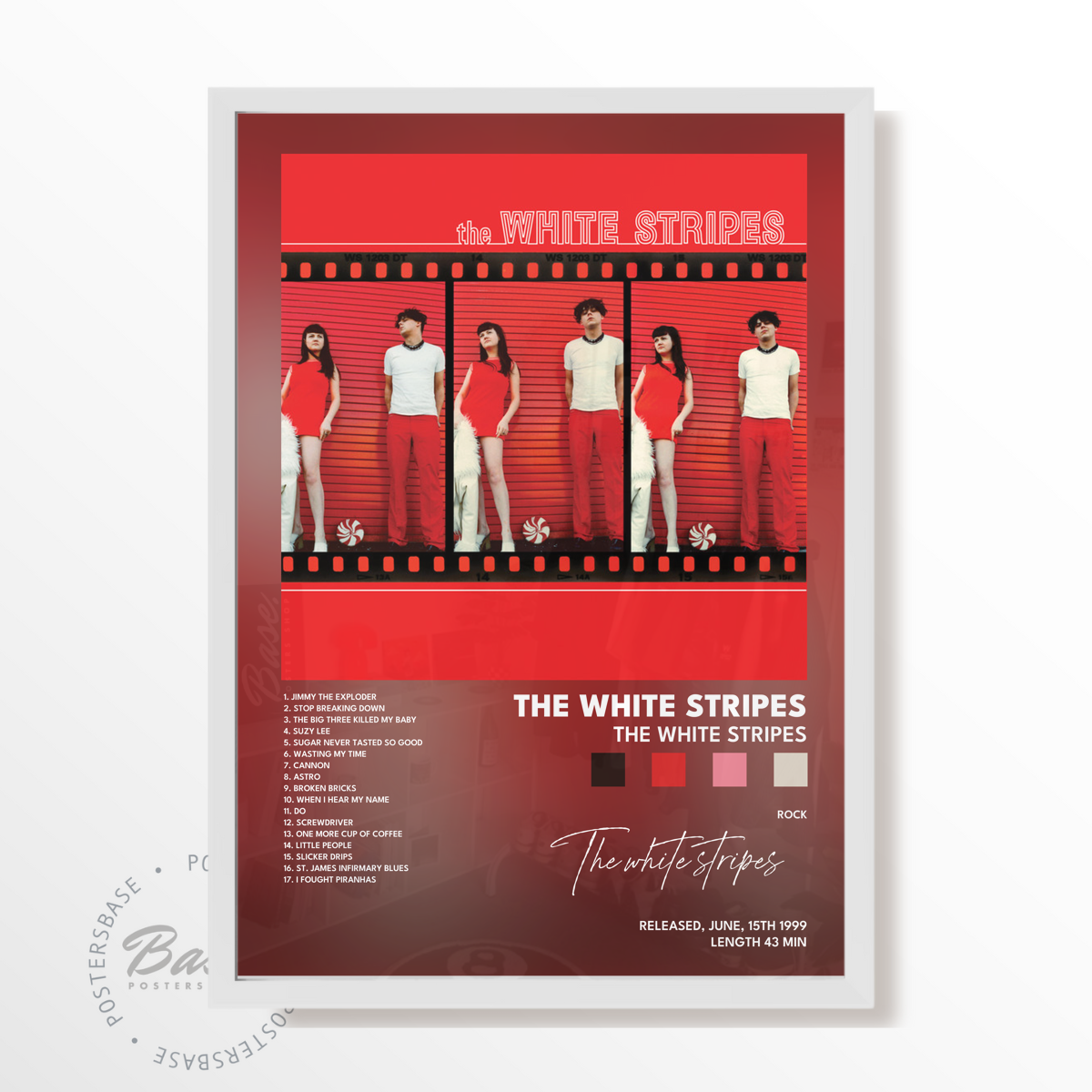 the white stripes The White Stripes poster