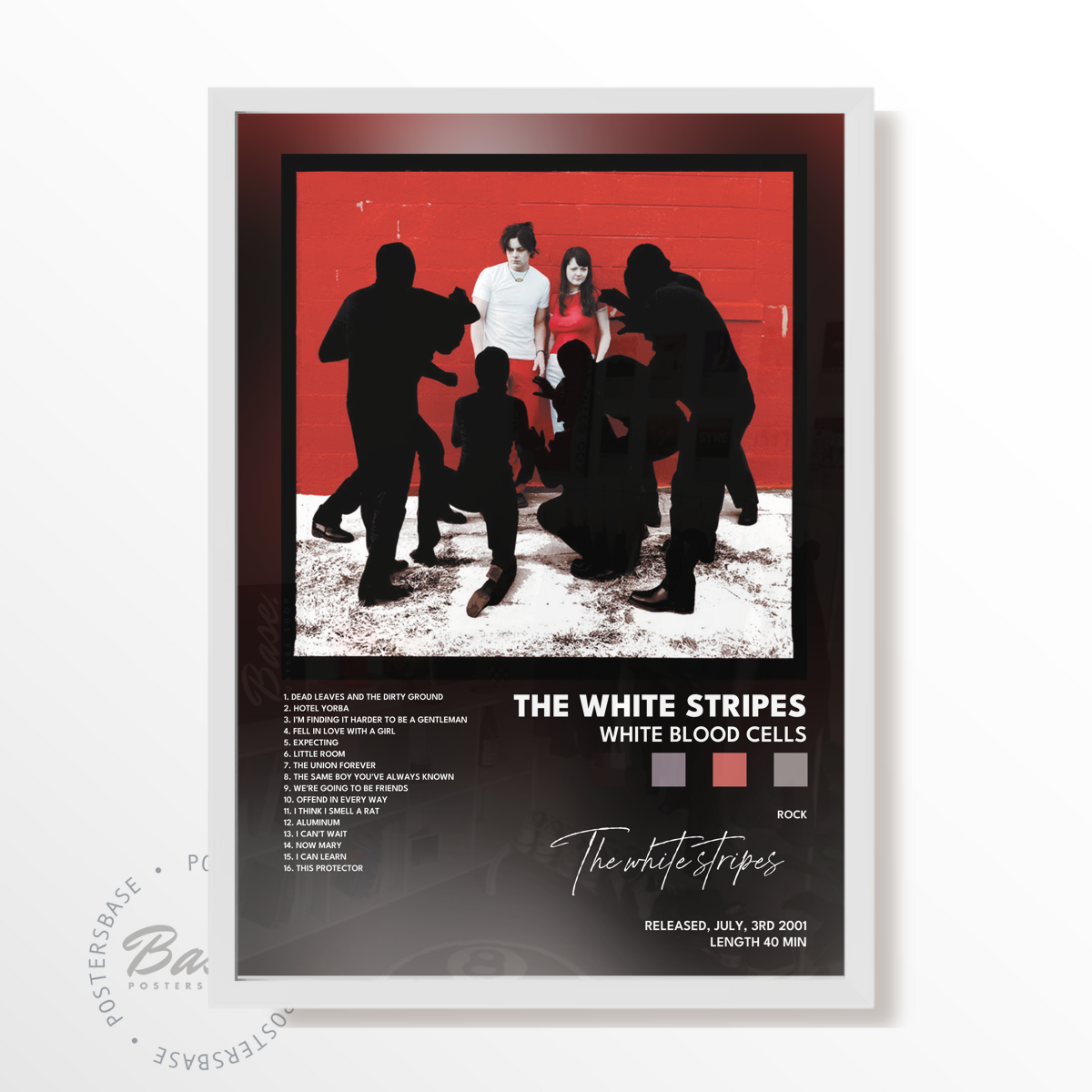 the white stripes White Blood Cells poster