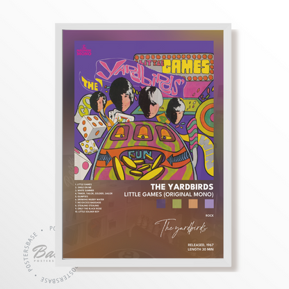 the yardbirds Little Games Original Mono poster
