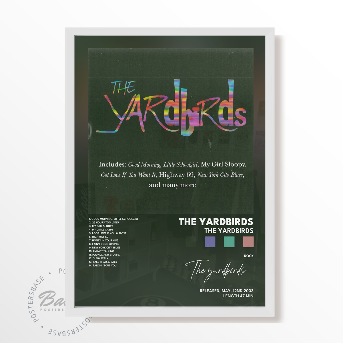 the yardbirds The Yardbirds poster