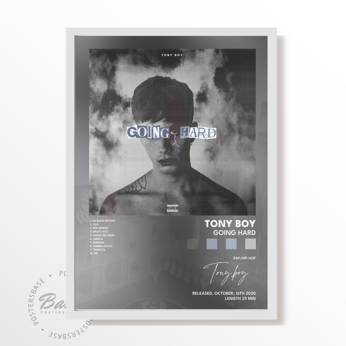 tony boy Going Hard poster