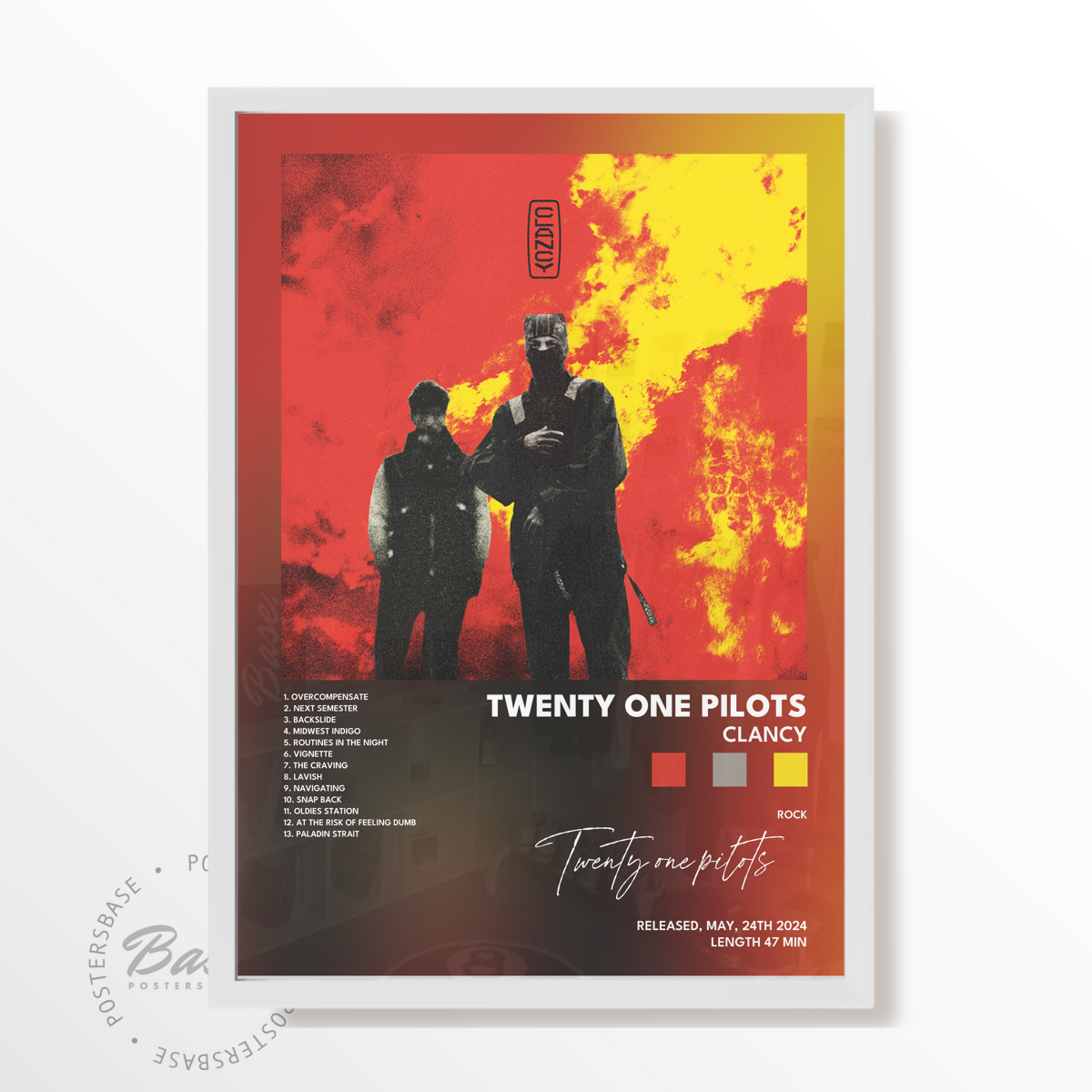 twenty one pilots Clancy poster