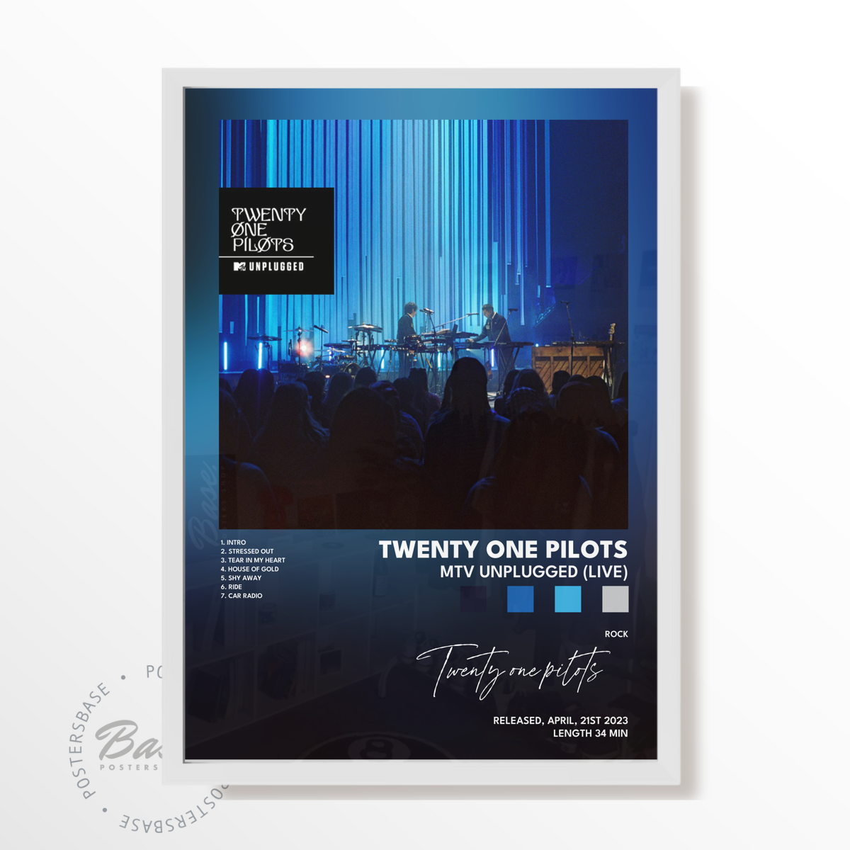 twenty one pilots MTV Unplugged Live poster