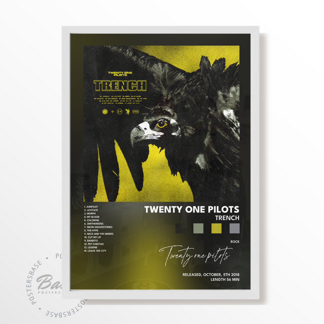 twenty one pilots Trench poster Poster – from 6.95€ | Free