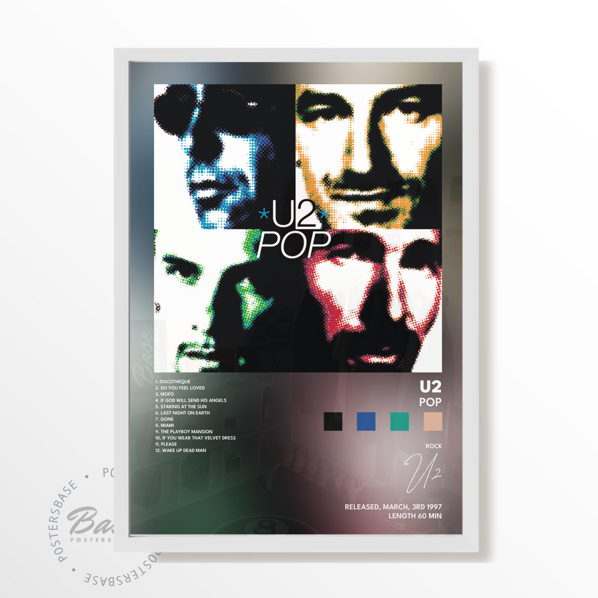 u2 Pop poster