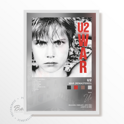 u2 War Remastered poster