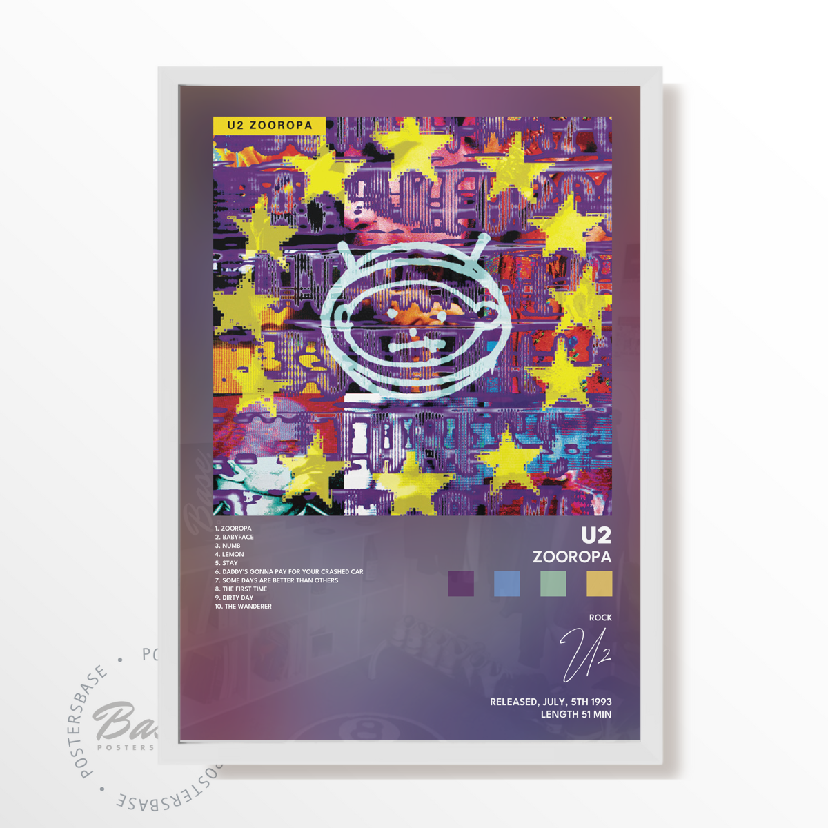 u2 Zooropa poster