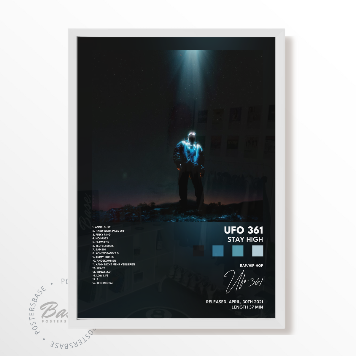 ufo 361 STAY HIGH poster