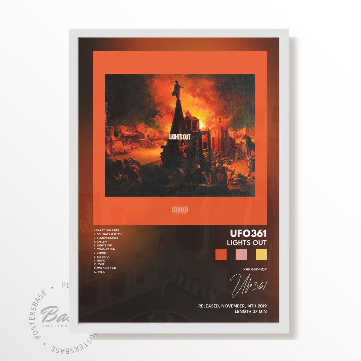 ufo361 Lights Out poster